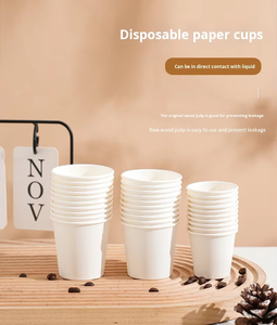 Bicchieri da Degustazione 3oz 4oz 5oz, Tazze per Tè al Latte e <span class=keywords><strong>Caffè</strong></span> di Piccole <span class=keywords><strong>Dimensioni</strong></span>, Bicchieri Monouso Termici Personalizzati Portatili in Carta - Product Image 4