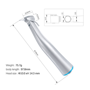 1:1 Contra Angle nha khoa tốc độ thấp tay khoan Contra Angle Vòng màu xanh tay khoan thiết bị nha khoa khác - Product Image 6
