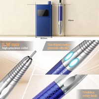 Machine à ongles électrique silencieuse sans balais portable et de bureau 40000 tr/min avec base de charge magnétique