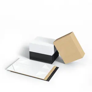 OEM de fábrica al por mayor logotipo personalizado de una pieza plegable caja de concha segundo asiento caja de regalo caja de color