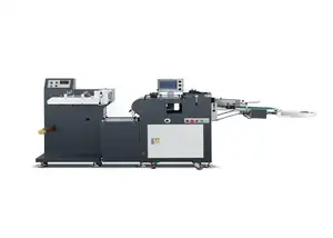 Feeding Width 460 MDC-460 1 Station Flatbed Servo Motor Lable Die Cutting Machine Rotary Slitting Machine For Industrial Use