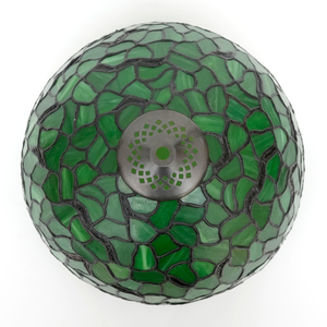 Protifcra <strong>Green</strong> Stained Glass Wisteria Lampshade Replacement for Table <strong>Lamps</strong> Ceiling Pendant Hanging Light Home Office Decor - Product Image 5