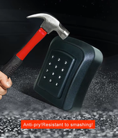 Boîte à clés intelligente murale TTLock APP, coffre-fort étanche pour clés, boîte de rangement de mot de passe pour villa et maison de location