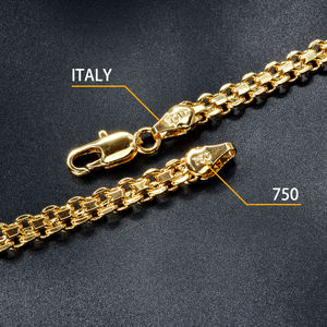 Бижутерия под заказ, 18 карат, позолоченное свадебное ожерелье, браслеты, комплекты ювелирных изделий для женщин - Product Image 2