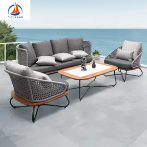 Sofá exterior blanco Sri Lanka teca patio Muebles de Jardín Estambul Turquía dir patio negro exterior comedor conjunto chimenea balcón - Product Image 1