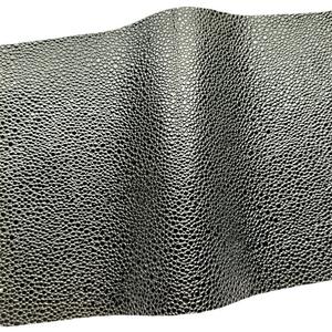 Inci desen kabartmalı Stingray balık cilt tahıl yapay PVC deri rulo çanta süslemeleri için - Product Image 3