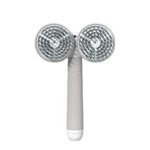 Cepillo de Aseo Electrónico de Doble Cabezal para Mascotas, con Aniones, para Eliminar el Pelo y Masajear, de Acero Inoxidable y ABS Ecológico, para Animales Pequeños - Product Image 5