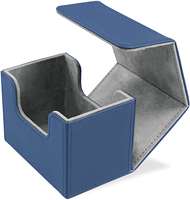 MIO 100 + étui de jeu de cartes à collectionner portable en cuir PU Toploader Deck Box pour TCG CCG UG Magic Yugioh porte-cartes magiques