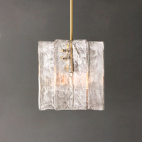 Lampes suspendues de plafond de style moderne de luxe de taille moyenne pour le bureau et la maison, pour hôtel, salon et chambre à coucher, luminaire suspendu pour îlot