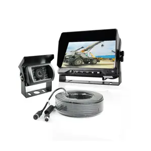 7 Inch Monitor Camera Truck Rear View System Waterproof IP69K Wide View Angle
