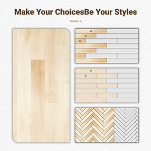 Pisos de Madera de Arce de Diseño Personalizado de Alta Calidad JXZ, Pisos de Madera de Ingeniería Gruesos, Resistentes al Agua y Duraderos para Sala de Estar - Product Image 3