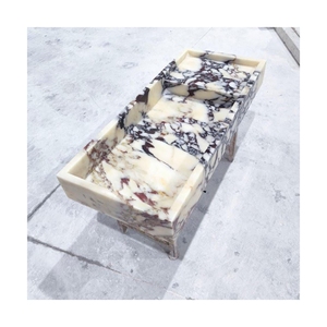 Modern Natural Marble Bathroom <b>Basin</b> Viola - Product Image 5