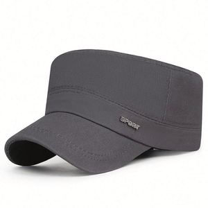 Design Custom-made New Flat-top Baseball Cap Men's Breathable Sun <b>Hat</b> - Product Image 1