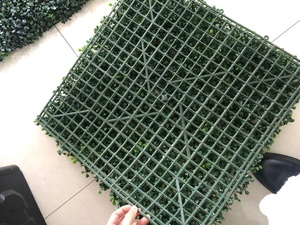 A-3189 <span class=keywords><strong>B</strong></span>ảo Vệ UV Tấm Gỗ Hoàng Dương Nhân Tạo Hàng Rào Cây Xanh Cỏ Giả Cho Các Kích Cỡ Khác Nhau Có Thể Được Tùy Chỉnh - Product Image 4