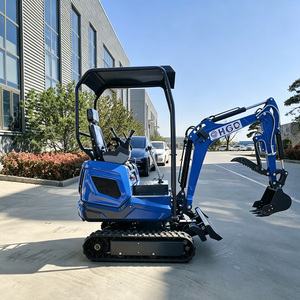 Mini-excavatrice abordable de 1 tonne, petite machine de terrassement pour les entreprises de location - Product Image 1