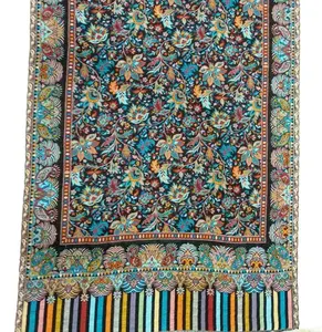 Doğal Pashmina Kani şal el yapımı Pashmina şal güzel baskılı tasarım el işi tam sıcak yüksek kaliteli stok