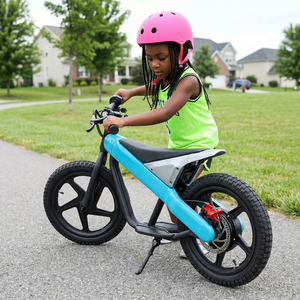 <span class=keywords><strong>Bicicleta</strong></span> Eléctrica Resistente de Aleación de Aluminio para Niños con 3 Velocidades y Freno de Disco, <span class=keywords><strong>Bicicleta</strong></span> Eléctrica Todoterreno para Niños para Paseos al Aire Libre - Product Image 2