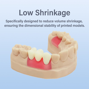Resina Antinsky para Modelos Dentales Temporales, Color A1 A2 A3, Resina Dental para Impresora 3D DLP LCD, 405nm, 0.5kg - Product Image 5