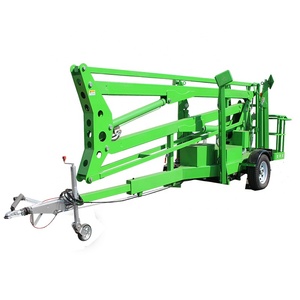 16M 20M Telescopic Cherry picker nền tảng làm việc trên không DIESEL xăng điện towable Boom Lift cho cây cắt tỉa cho bán lẻ thép - Product Image 2