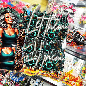 Autocollants de transfert UV DTF professionnels pour la promotion et la publicité des marques, impression couleur HD personnalisée avec logo - Product Image 2