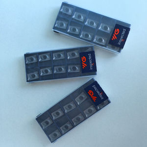 เม็ดมีดคาร์ไบด์แท้ YG-1 APKT160408PDTR สำหรับงานกัดหน้า CNC คุณภาพสูง พร้อมเคลือบ PVD CVD - Product Image 5