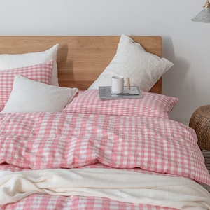 100% Rửa Sạch Bông Duvet Cover Set Mô Hình Hình Học <span class=keywords><strong>Comforter</strong></span> Tất Cả Các Mùa Nhà Thoải Mái Ngủ Bộ Đồ Giường Cho Tất Cả Các Mùa Nhà - Product Image 2