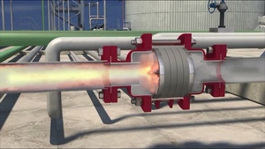 Tùy chỉnh DN25-600 End-Of-Line deflagration ngọn lửa bắt giữ iso16852 & API 2000 giấy chứng nhận EQU-LNG-ELDFA - Product Image 5