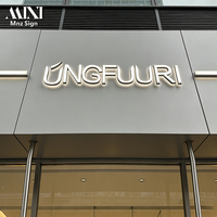 Lettres Mini en Acrylique LED Personnalisées pour la Publicité, les Magasins, les Bars, les Hôpitaux et la Décoration d'Entreprises