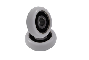 Trượt Nhựa Nylon Barn cửa con lăn 10x38x10 con lăn bánh xe BSR620040-11 10x40x11 cửa sổ trượt Con Lăn Đôi ròng rọc vòng bi - Product Image 3