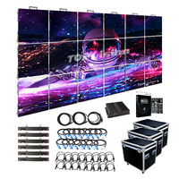Panneau d'affichage LED P3.91 en alliage moulé sous pression pour location, 500x500mm, 500mm x 1000mm, pour grands concerts