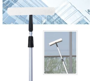 Raclette absorbante à double usage pour <span class=keywords><strong>vitres</strong></span> Outil ménager de nettoyage humide et sec, tête de nettoyage en microfibre pour le nettoyage des <span class=keywords><strong>vitres</strong></span> - Product Image 6