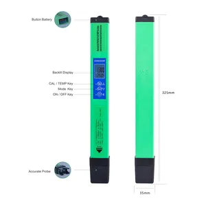 BT-600 High quality multifunctional 5 in 1 EC/TDS/SALT/S.G/Temp PH water quality tester with Bluetooth App