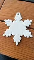 Ornement de Noël en céramique étanche, impression UV, prêt pour la sublimation, décoration de sapin, pendentif, boîte cadeau personnalisée avec photo, pour les fêtes