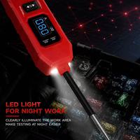 Nouvel instrument de diagnostic de relais double usage DW DW833 pour la détection de circuits automobiles - Modèle universel portable 12V/24V
