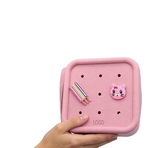 Makeup Bag, Silicone Storage Bag, <b>Small</b> Bag, Data Cable, Mini Headphone Bag, Waterproof Toiletries Bag, square Coin <b>Purse</b> - Product Image 1