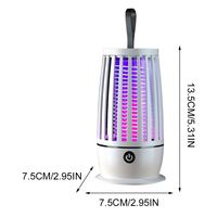 Insecte mouche piège Camping lanterne électrique attrape-mouche USB Rechargeable électrique moustique tapette pour maison chambre Camping en plein air