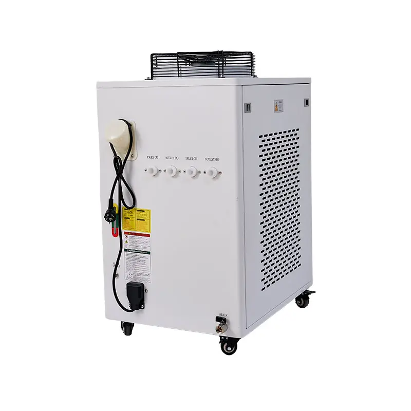 Fabrika doğrudan Co2 lazer soğutma için kompakt tasarım optimize CW-6000 6000W hava soğutmalı Chiller satmak