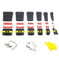 TYCO AMP 282080-1/282104-1, 2 pines, conector automático de 2 pines, enchufe de cable automotriz impermeable para coches eléctricos