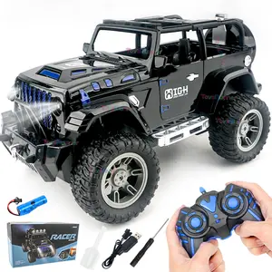 Mini Rc Car Monster Truck 100 Km 4X4 High Speed Off Road Remote Control Crawler Climbing Vehicle Monster Truck For Kids