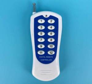 รีโมทคอนโทรลไร้สาย 12 ปุ่ม สติ๊กเกอร์รีโมทคอนโทรลกำลังสูง รีโมทคอนโทรล 12 ปุ่ม AP1000-12B - Product Image 1