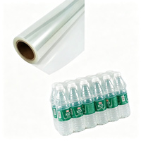 Film plastique à prix d'usine, film plastique sur mesure, film plastique en rouleau, film rétractable PE pour bouteille d'eau minérale