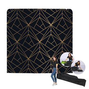 Индивидуальная выставочная наволочка для подушки 8x8 с алюминиевым натяжным каркасом, тканевая двухсторонняя подставка для фотобудки, баннер - Product Image 3