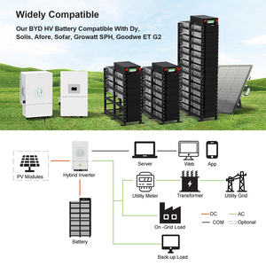 Batería de Litio de Alto Voltaje EU Stock Au de 50kWh, 40kWh, 60kWh, 100kWh BYD Blade para Almacenamiento de Energía Solar Doméstica - Product Image 3