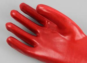 Cheap <strong>pvc</strong> coated work <strong>gloves</strong> red oil resistant <strong>glove</strong> - Product Image 3