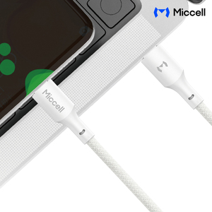 Cable de Carga Rápida Miccell al por Mayor, 60W, USB-<span class=keywords><strong>C</strong></span> a USB-<span class=keywords><strong>C</strong></span>, PVC y TPE, Núcleo de Cobre de Alta Calidad, para Xiaomi y <span class=keywords><strong>iPhone</strong></span> - Product Image 6