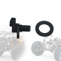 Capteur à effet Hall 20000Hz intégré avec connecteur 3 fils pour roue droite et roue arrière, pour châssis de véhicule électrique et AGV