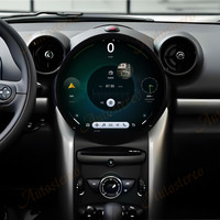 Layar HD 11.7 inci Android 14 mobil, pemutar Multimedia Radio mobil Stereo otomatis untuk BMW Mini 2011-2015