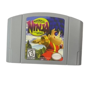 Mystical Ninja Starring <span class=keywords><strong>Goemon</strong></span>, Tarjeta de Juego Versión USA para N64, Cartucho de Juego para Nintendo 64 Bits - Product Image 1
