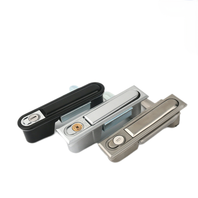 Flate Lock Folder Industrial Flat Lock MS818/490 Distribution Cabinet Door Lock Zinc ...