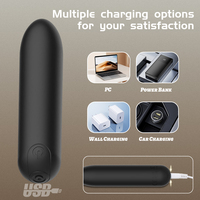 Mini vibromasseur à balles, 10 modes de vibration, silicone, rechargeable par USB, résistant à l'eau, masseur du point G, OEM ODM, logo personnalisé